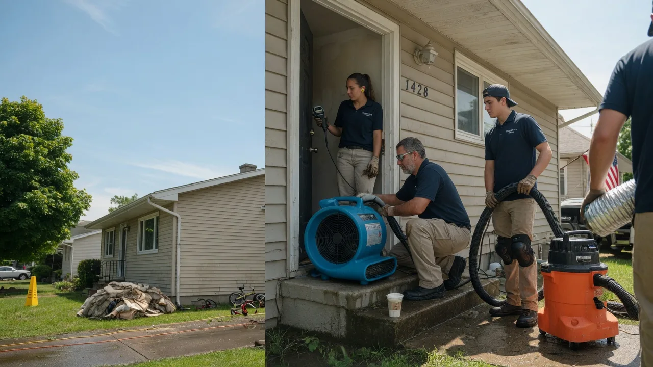 Water Damage Restoration in Fredericksburg, IN near me